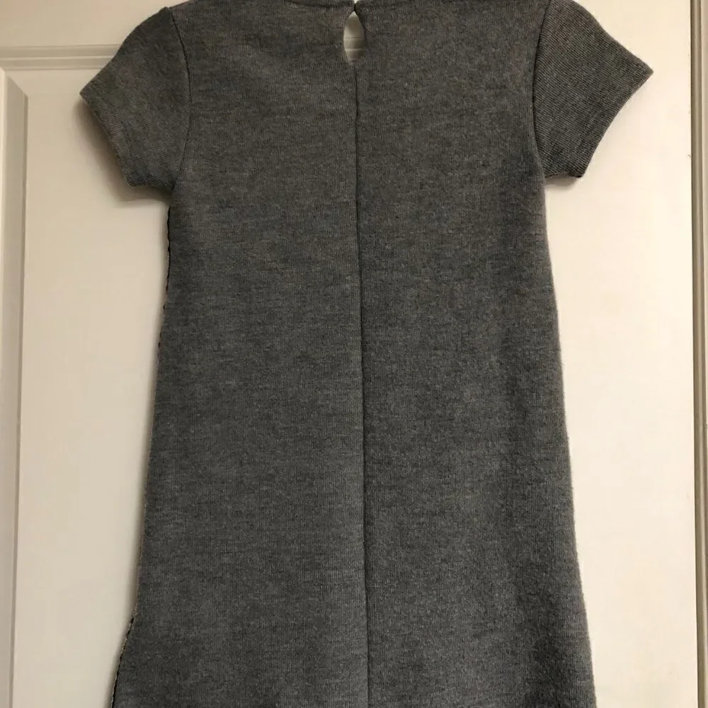 Grey Sweater Dress (Girls)‎
